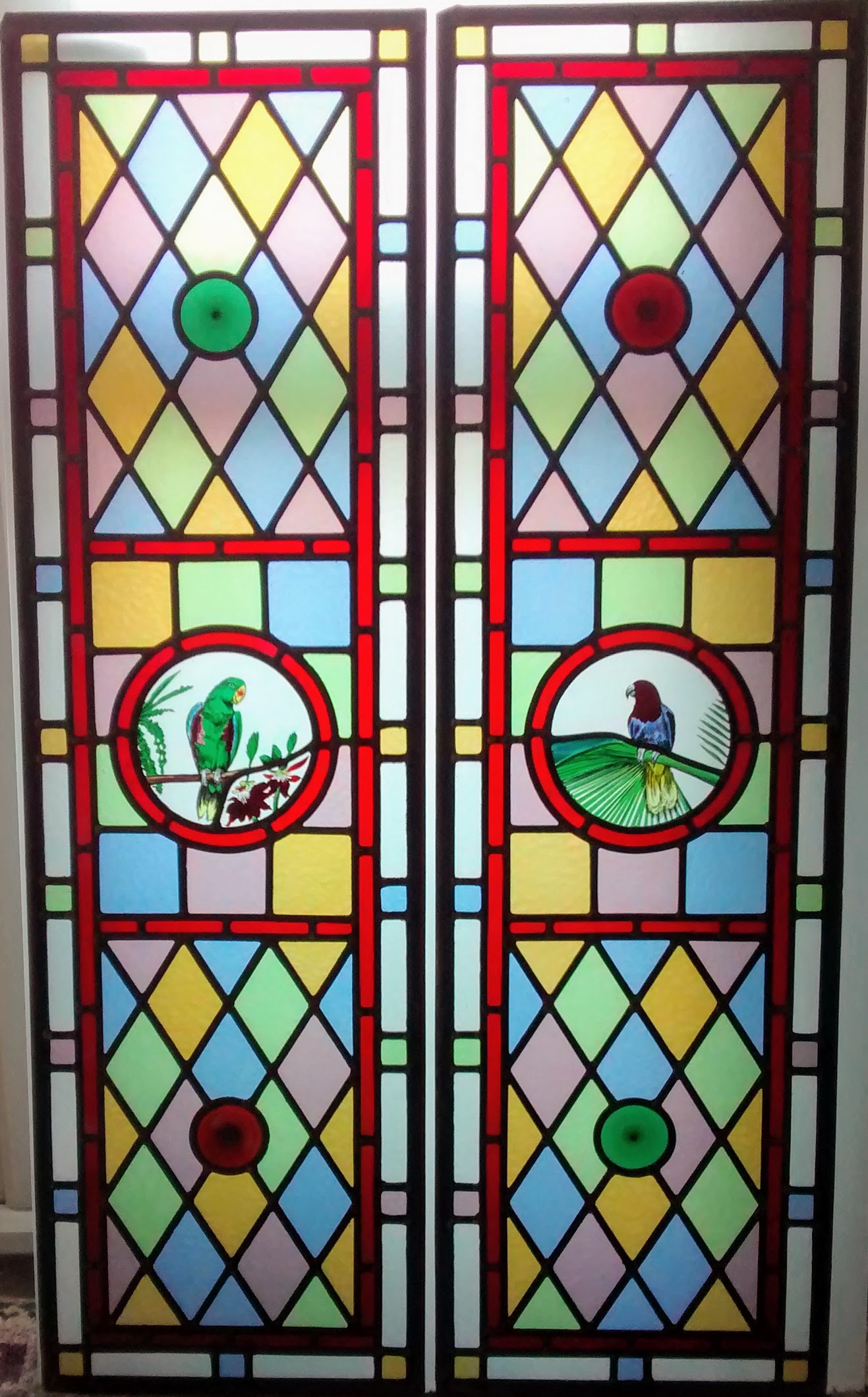 VIctorian style stained glass gallery