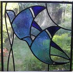 Stained glass birds (6) from Somerset Stained Glass