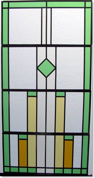 Art Deco stained glass (4) from Somerset Stained Glass