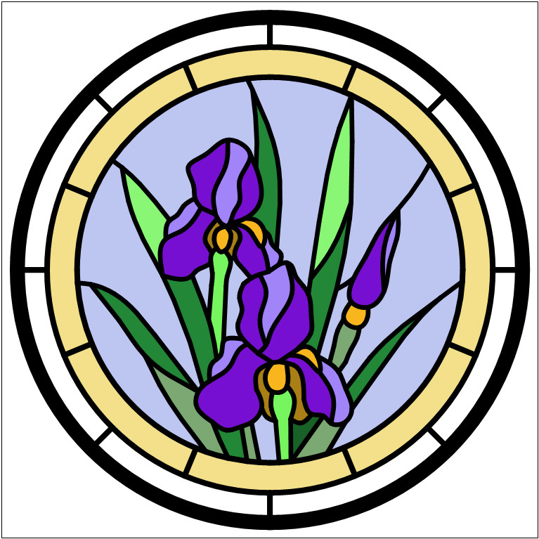 Stained glass design and made in Somerset