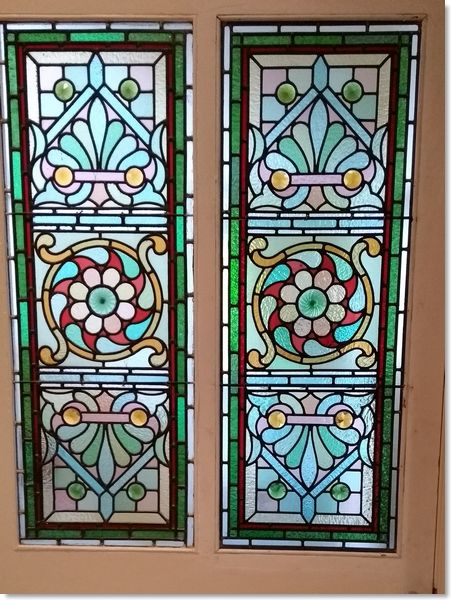 Stained glass restoration, Bath