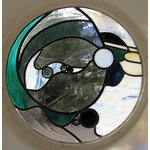 round stained glass window