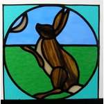 round stained glass window