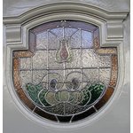 round stained glass window