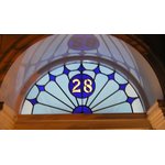 round stained glass window