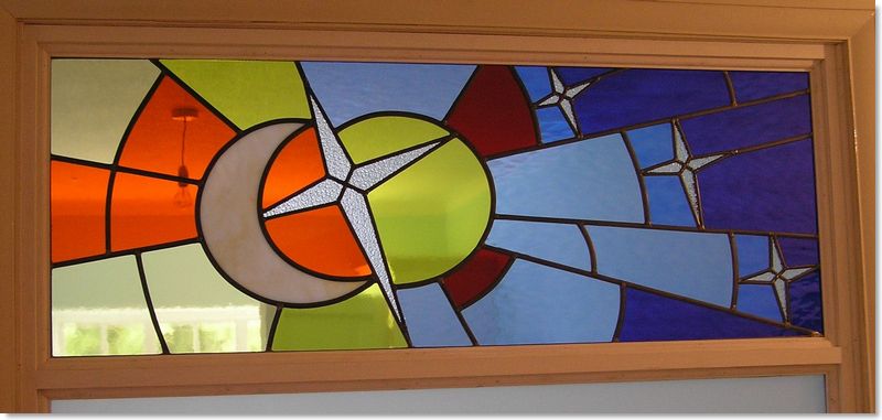 Art Deco stained glass (14) from Somerset Stained Glass