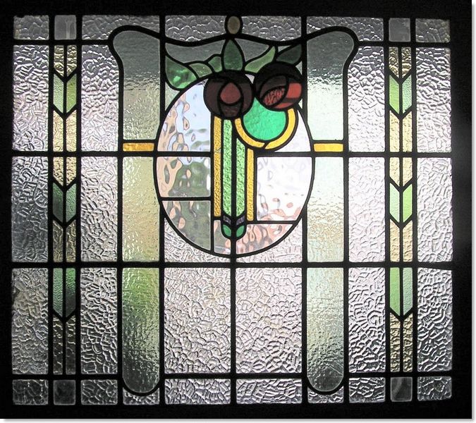 Art Deco stained glass (5) from Somerset Stained Glass