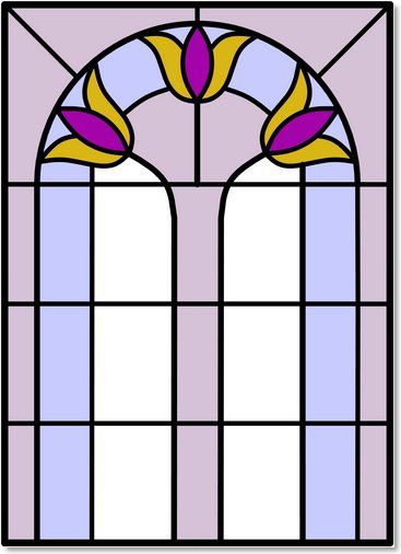 Stained glass designs (100) from Somerset Stained Glass