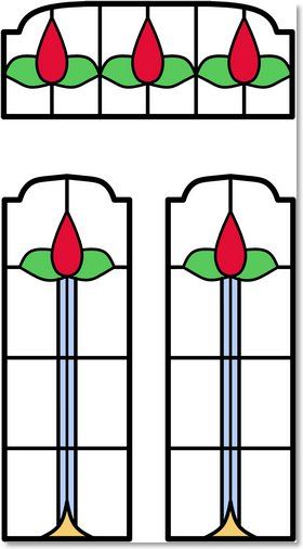 Stained glass designs (112) from Somerset Stained Glass