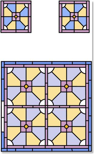 Stained glass designs (114) from Somerset Stained Glass