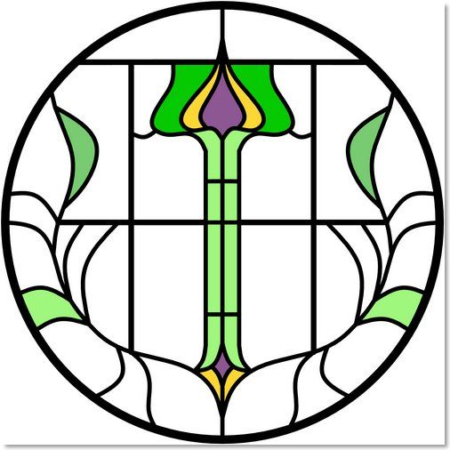 Stained glass designs (122) from Somerset Stained Glass
