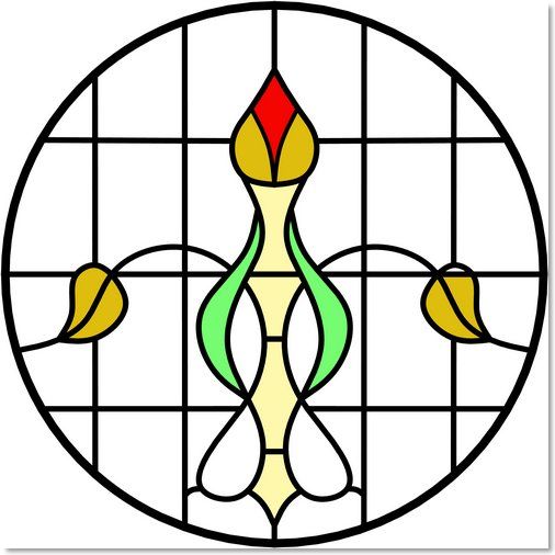 Stained glass designs (142) from Somerset Stained Glass