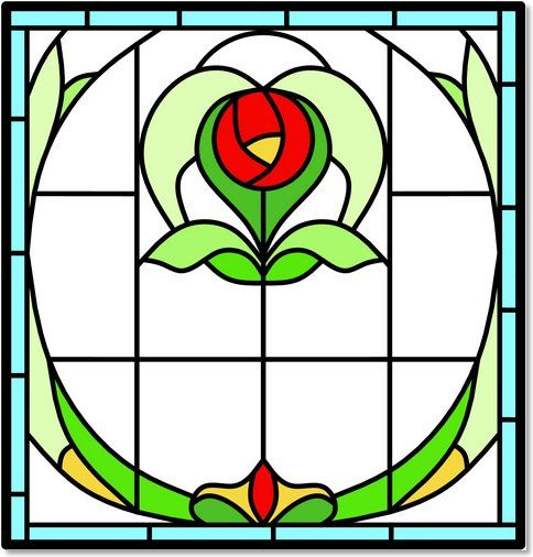 Stained glass designs (146) from Somerset Stained Glass