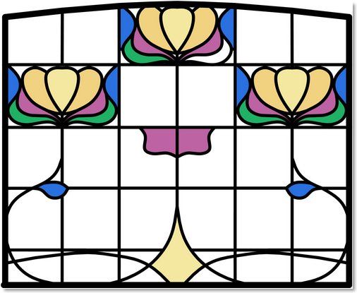 Stained glass designs (43) from Somerset Stained Glass