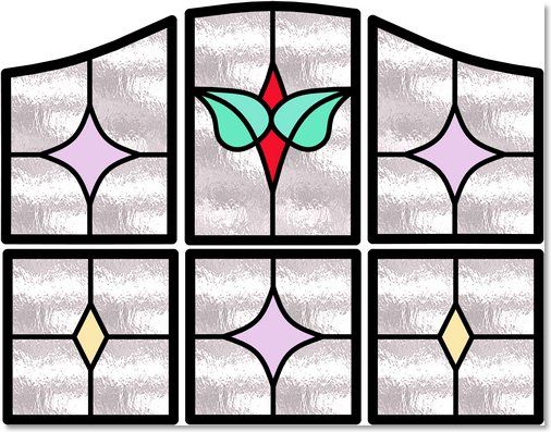 Stained glass designs (69) from Somerset Stained Glass