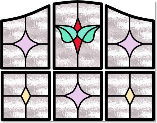 Stained glass designs (69) from Somerset Stained Glass