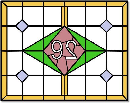 Stained glass designs (74) from Somerset Stained Glass