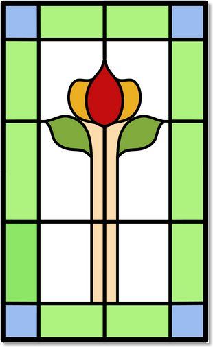 Stained glass designs (88) from Somerset Stained Glass