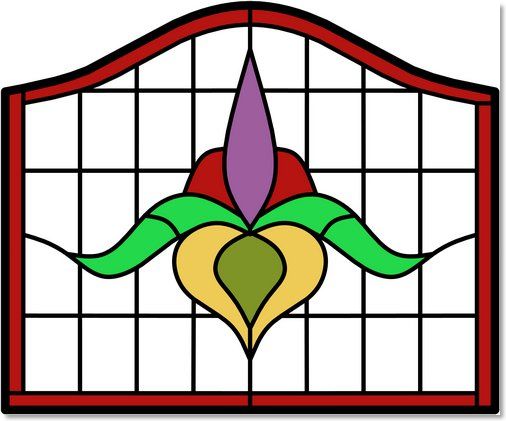 Stained glass designs (96) from Somerset Stained Glass