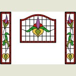 Stained glass designs (115) from Somerset Stained Glass