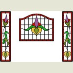 Stained glass designs (115) from Somerset Stained Glass