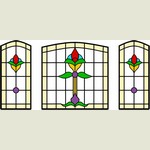 Stained glass designs (116) from Somerset Stained Glass