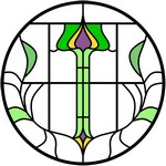 Stained glass designs (122) from Somerset Stained Glass
