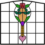 Stained glass designs (148) from Somerset Stained Glass