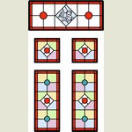 Stained glass designs (2) from Somerset Stained Glass