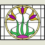 Stained glass designs (30) from Somerset Stained Glass