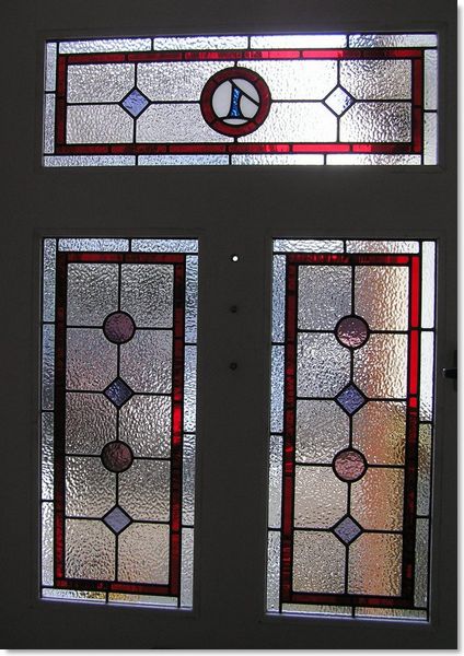 Stained glass door (51) from Somerset Stained Glass