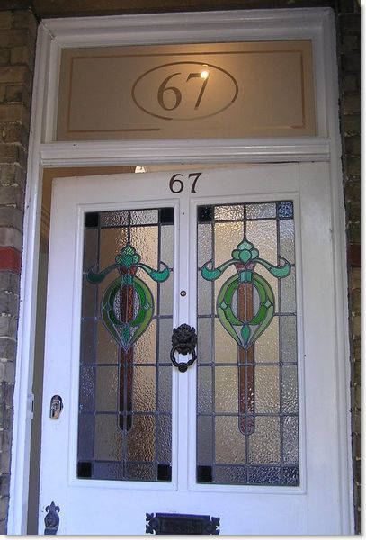 Stained glass door (59) from Somerset Stained Glass