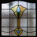 Square stained glass windows (18) from Somerset Stained Glass