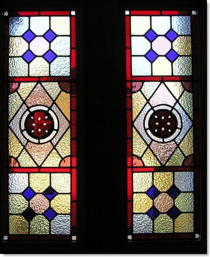 Long stained glass (26) from Somerset Stained Glass