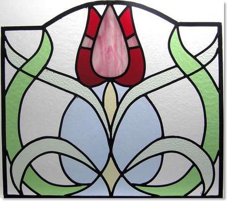 Wide stained glass windows (20) from Somerset Stained Glass