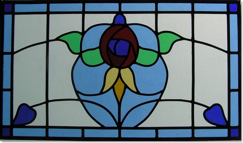 Wide stained glass windows (44) from Somerset Stained Glass